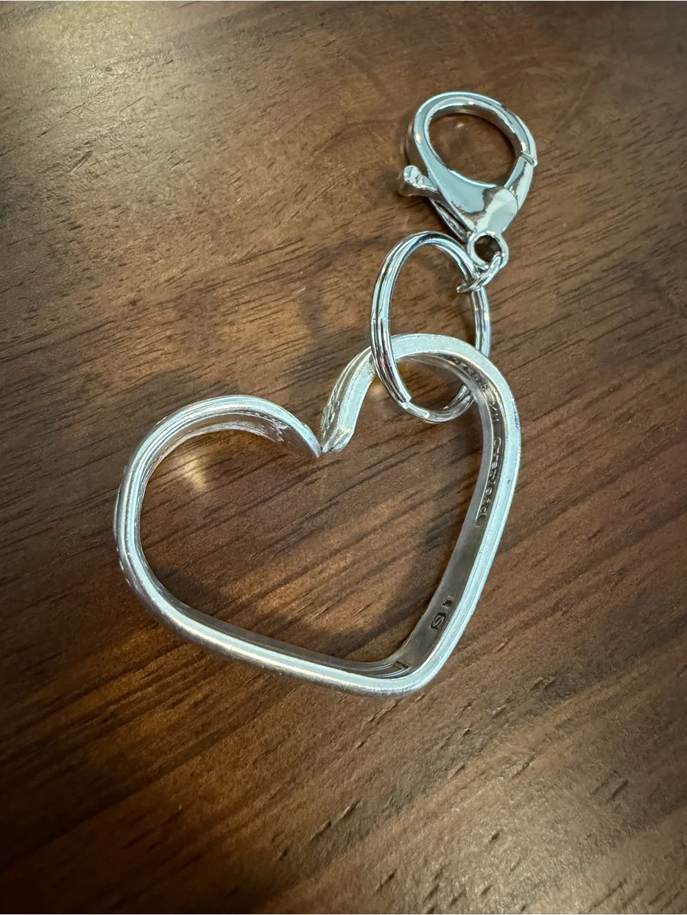 Heart Silverware Purse Charm/Keychain